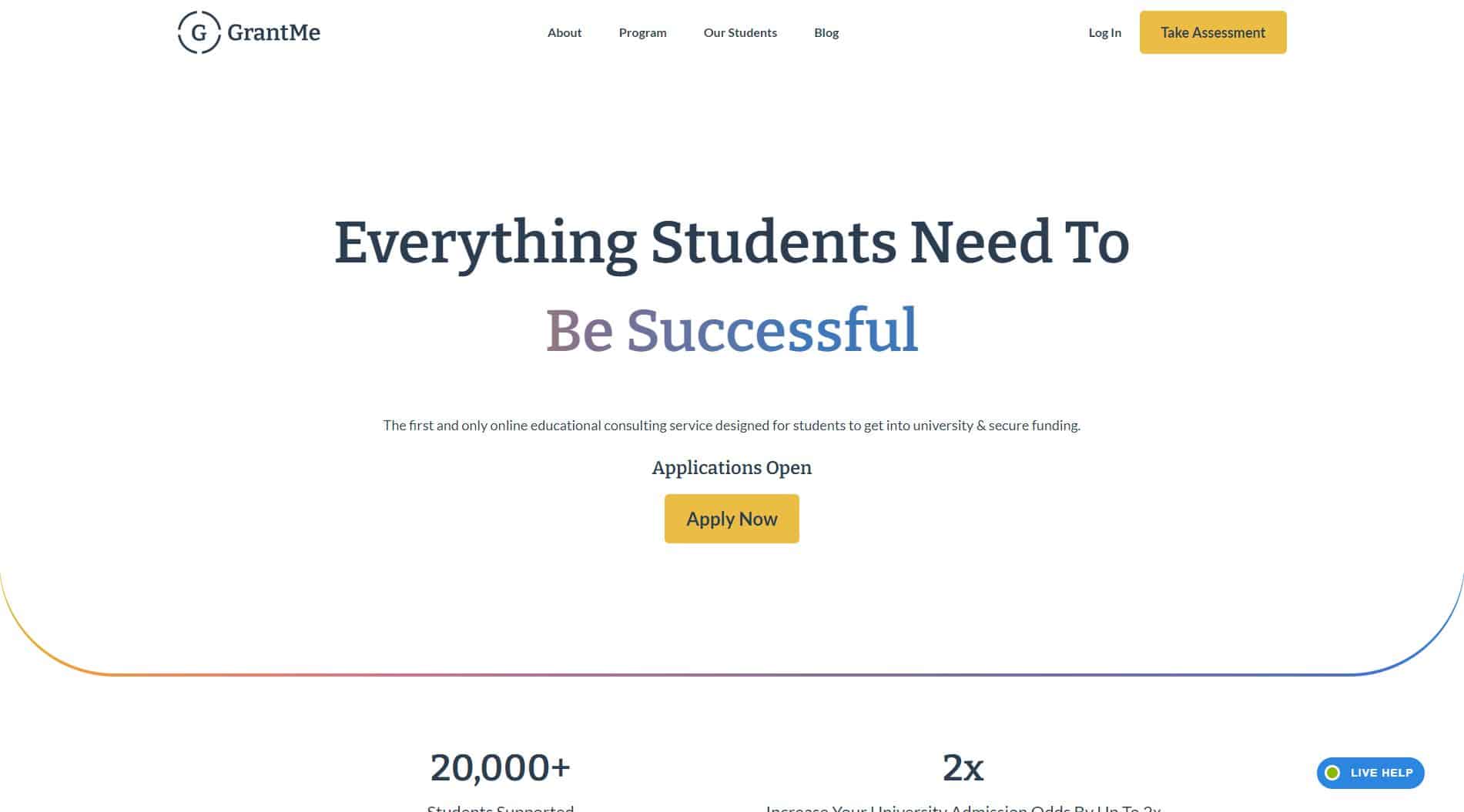 GrantMe – educational consulting
