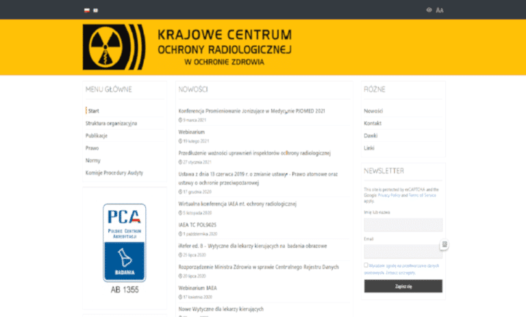 KCOR - Krajowe Centrum Ochrony Radiologicznej