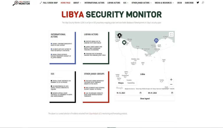 Libya Security Monitor