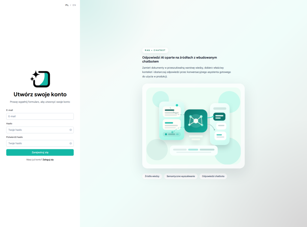 Ragable - Registrierung im App-Dashboard